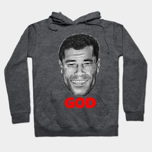 Paul McGrath - God, Icon version. Hoodie